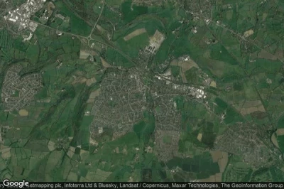 Vue aérienne de Keynsham