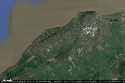 Vue aérienne de Portishead and North Weston