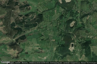 Vue aérienne de Llanferres