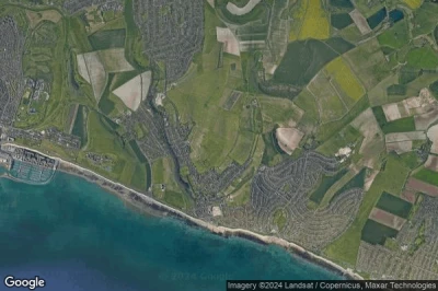 Vue aérienne de Rottingdean