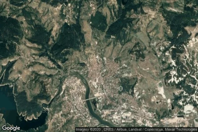 Vue aérienne de Kurdzhali