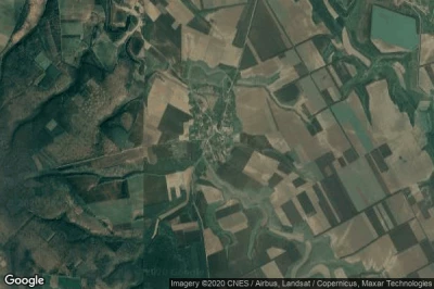 Vue aérienne de Obshtina Krushari