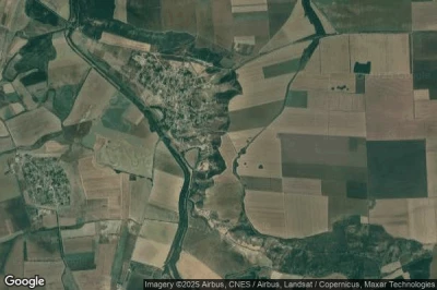 Vue aérienne de Kozar Belene