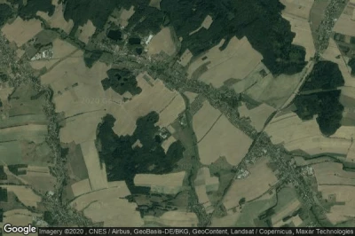 Vue aérienne de Haselbachtal