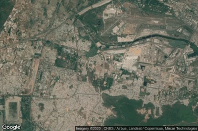 Vue aérienne de Gajuwaka