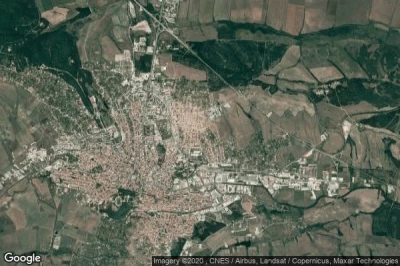 Vue aérienne de Khaskovo