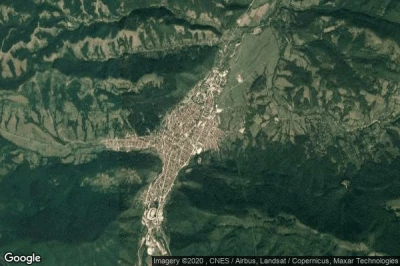 Vue aérienne de Gorunaka