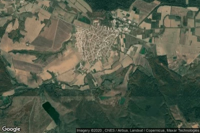 Vue aérienne de Dolni Chiflik