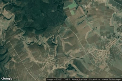 Vue aérienne de Obshtina Dulovo