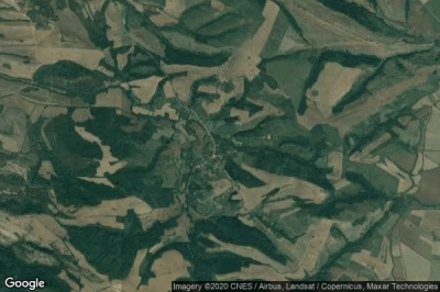 Vue aérienne de Dŭben