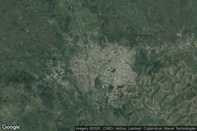 Vue aérienne de Musanze