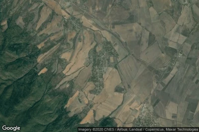 Vue aérienne de Debeli Lag