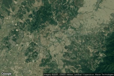Vue aérienne de Wiang Chiang Rung