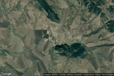Vue aérienne de Breznik