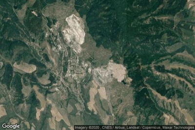 Vue aérienne de Bobovdol