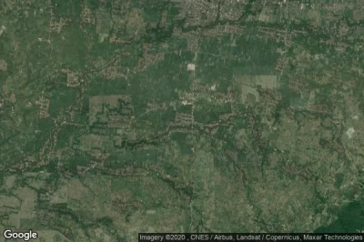 Vue aérienne de Badong