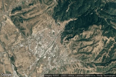 Vue aérienne de Blagoevgrad