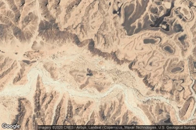 Vue aérienne de Al Mafud