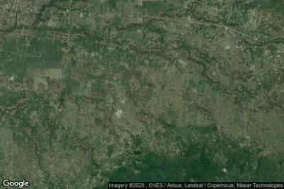 Vue aérienne de Nlorong