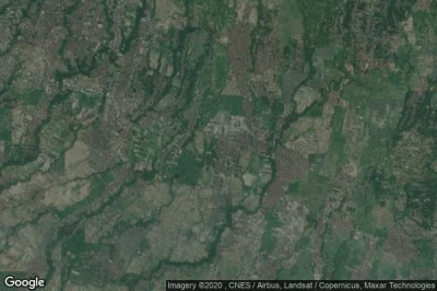 Vue aérienne de Banjar Jumbayah