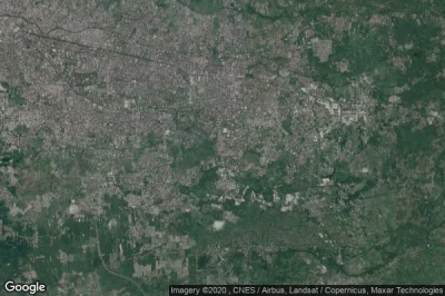 Vue aérienne de Karangparwa