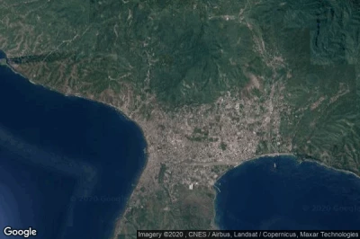 Vue aérienne de Onekore