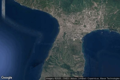 Vue aérienne de Paupanda Bawah