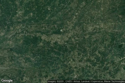 Vue aérienne de Kembangkerang Satu