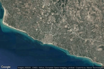 Vue aérienne de Nea Kallikratia