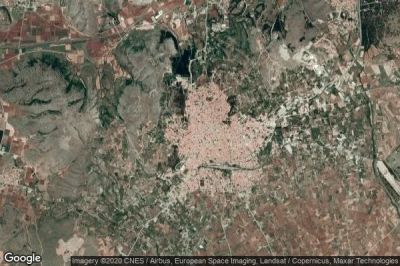 Vue aérienne de Kozani
