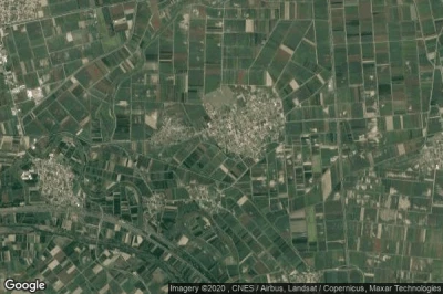 Vue aérienne de Koryfi