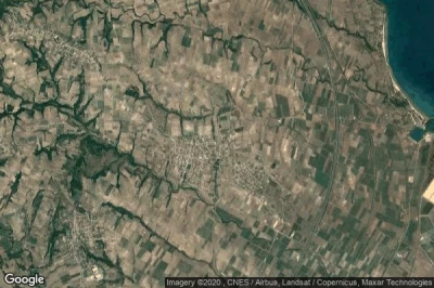 Vue aérienne de Kitros