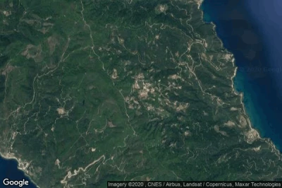 Vue aérienne de Karyes