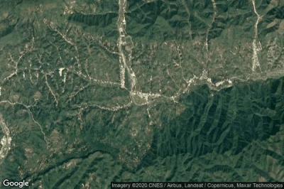 Vue aérienne de Youlongchuan
