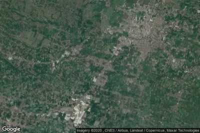 Vue aérienne de Gedongsari