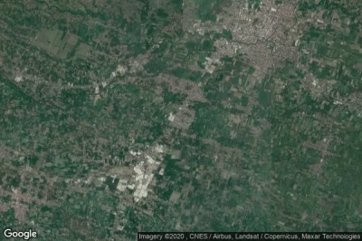 Vue aérienne de Sarirejo Satu