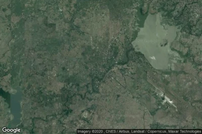 Vue aérienne de Karang Daye