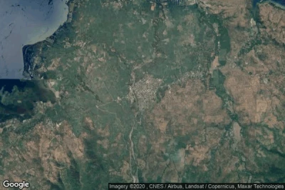 Vue aérienne de Motong Barat