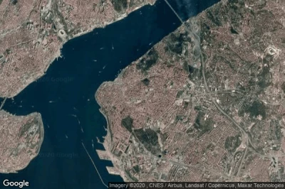 Vue aérienne de Üsküdar