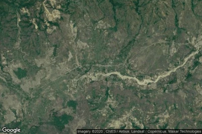 Vue aérienne de Nggongi Satu