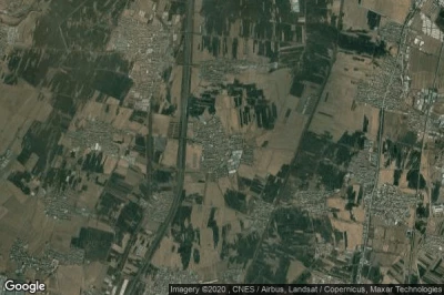 Vue aérienne de Menghutun