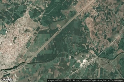Vue aérienne de Karacabey