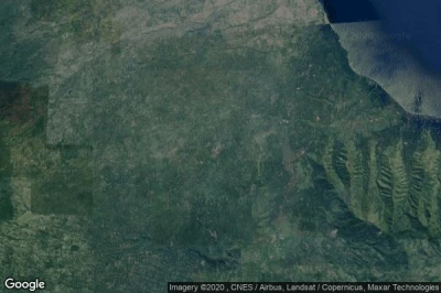 Vue aérienne de Banjar Kelodan