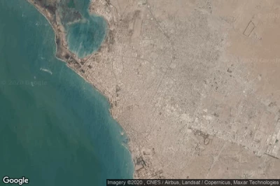 Vue aérienne de Ḩārat al Bustān