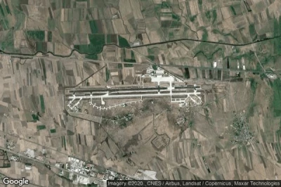 Vue aérienne de Erzurum Havaalanı