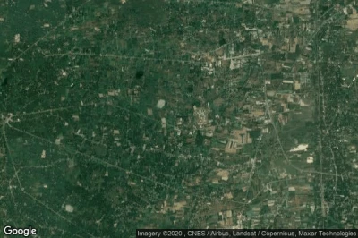 Vue aérienne de Phra Phrom