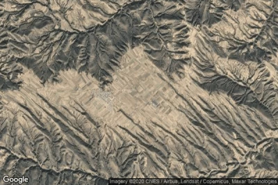 Vue aérienne de Luoshanchuan