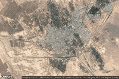 Vue aérienne de Fatḩābād