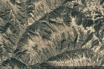 Vue aérienne de Bazhu