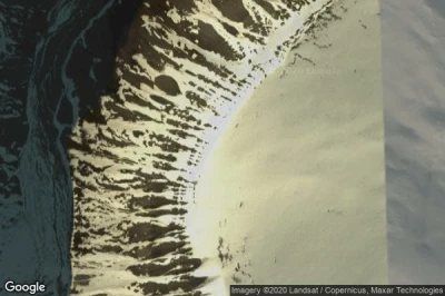 Vue aérienne de Svalbard